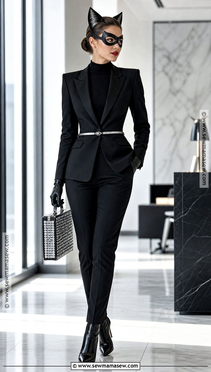 Cat Woman Blazer Costume - 40 cat woman costume ideas