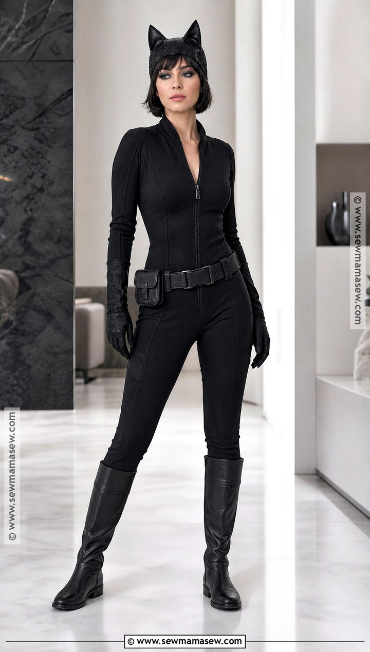 Catwoman Cosplay With Black Jumpsuit - 35 best cosplay ideas
