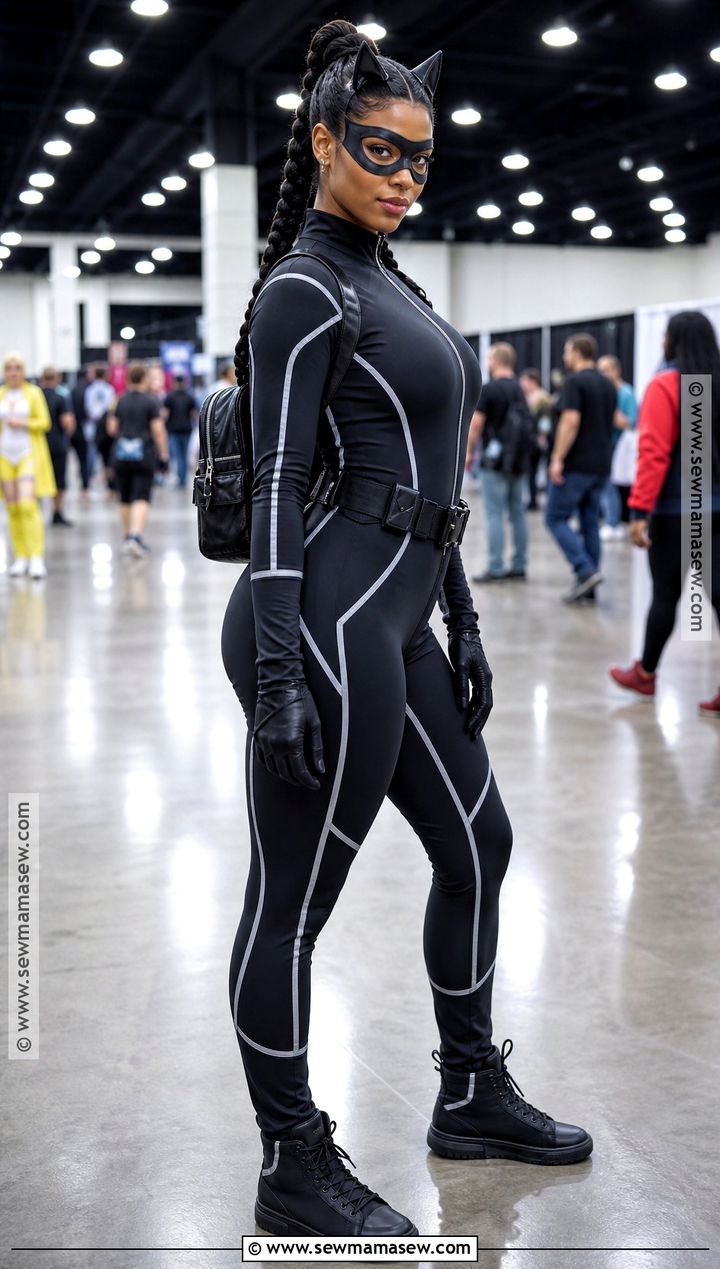 Catwoman Cosplay With Sneakers - 40 catwoman cosplay ideas