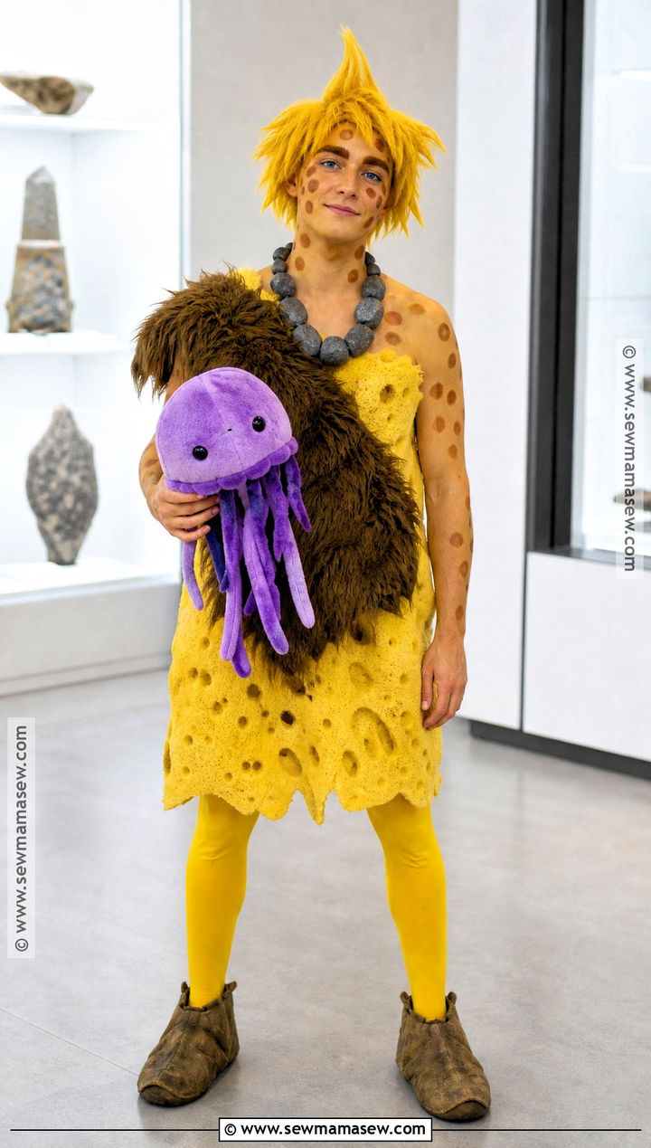 Caveman SpongeGar Cosplay - 35 Spongebob Cosplay Ideas