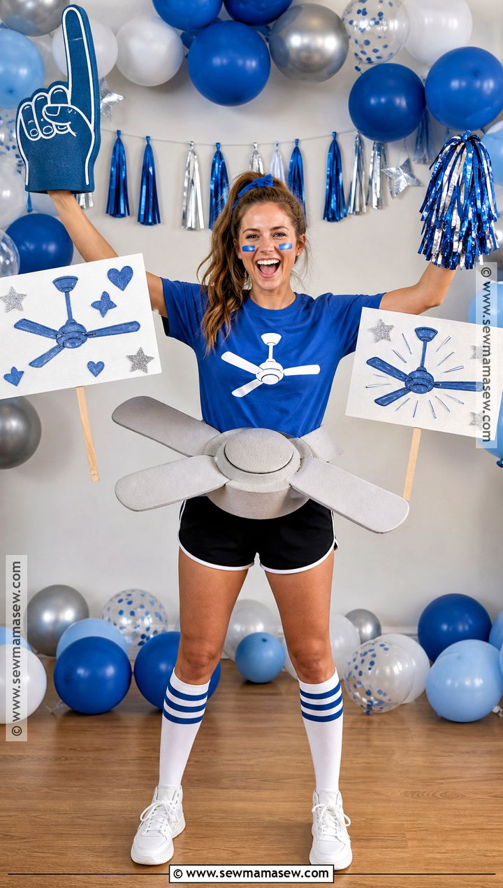 Ceiling Fan Costume - 35 funny halloween costume ideas