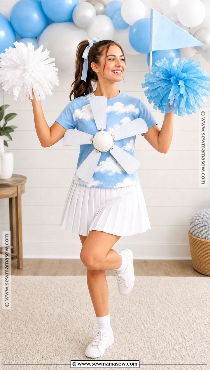 Ceiling Fan Costume - 35 Witty Halloween Costumes