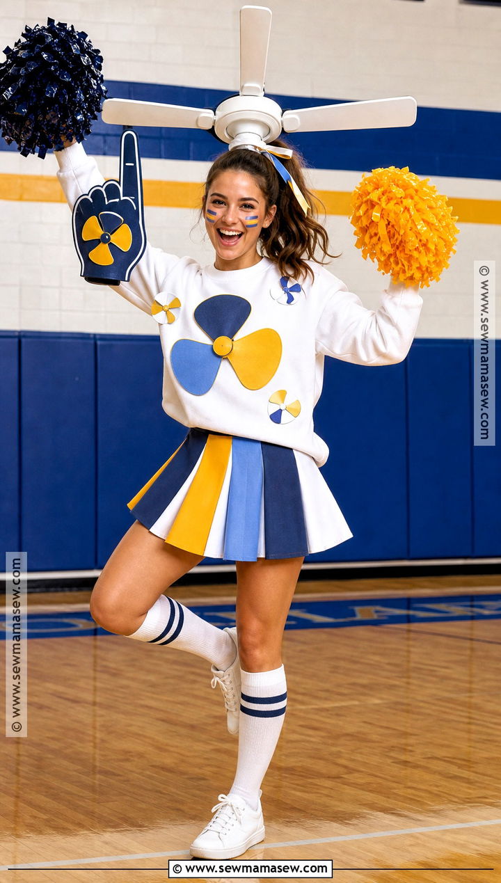Ceiling Fan Costume - 45 clever halloween costumes