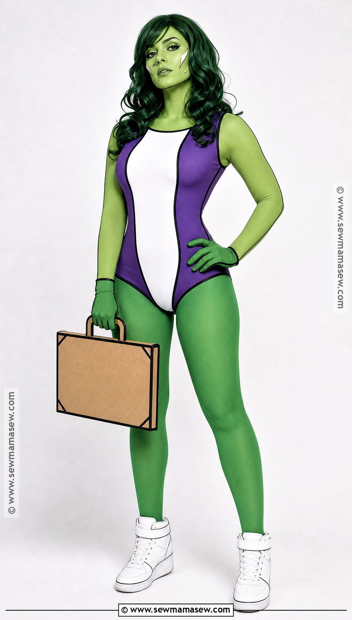 Cel Shaded She Hulk Costume - 30 she hulk costume ideas