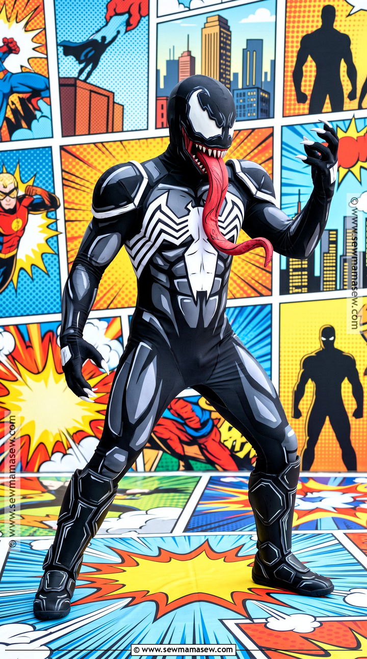 Cel Shaded Venom Cosplay - 30 venom cosplay ideas