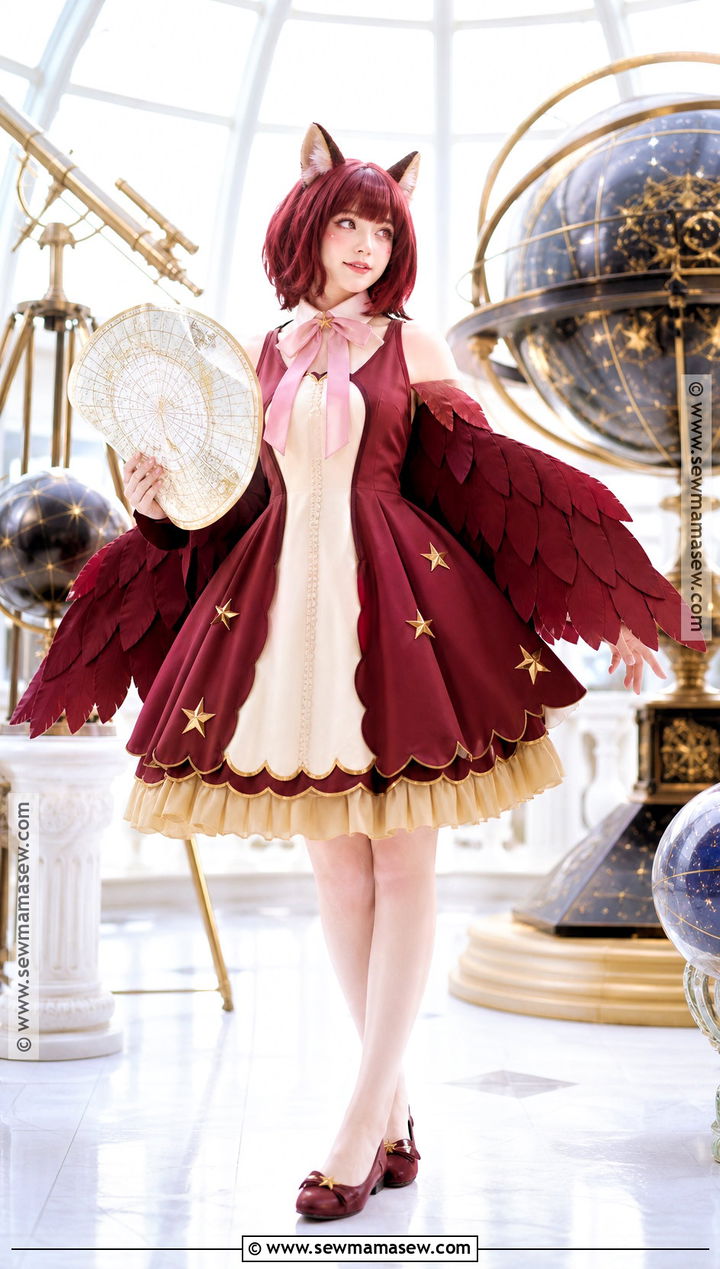 Celeste Cosplay With Starry Dress - 30 animal crossing cosplay ideas
