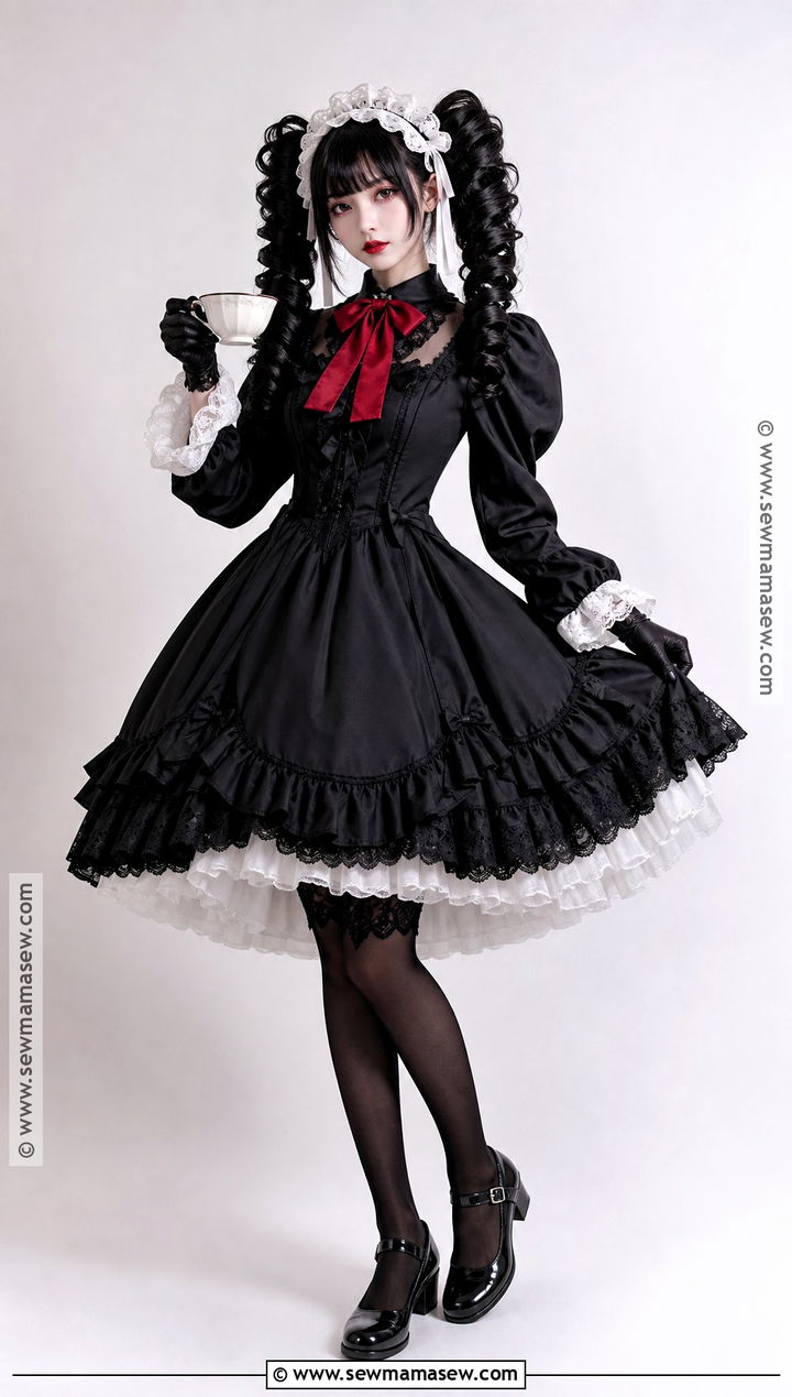 Celestia Ludenberg Cosplay With Gothic Lolita Dress - 35 danganronpa cosplay ideas