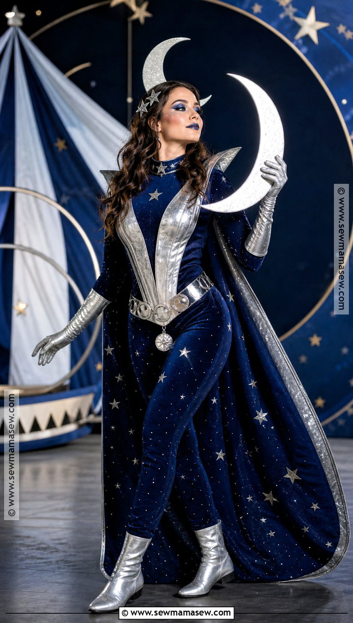 Celestial Circus Performer Costume - 30 Circus Costume Ideas for Women
