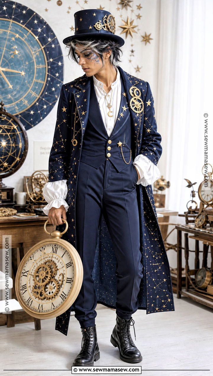 Celestial Clockmaker Halloween Costume - 40 unique halloween costume ideas