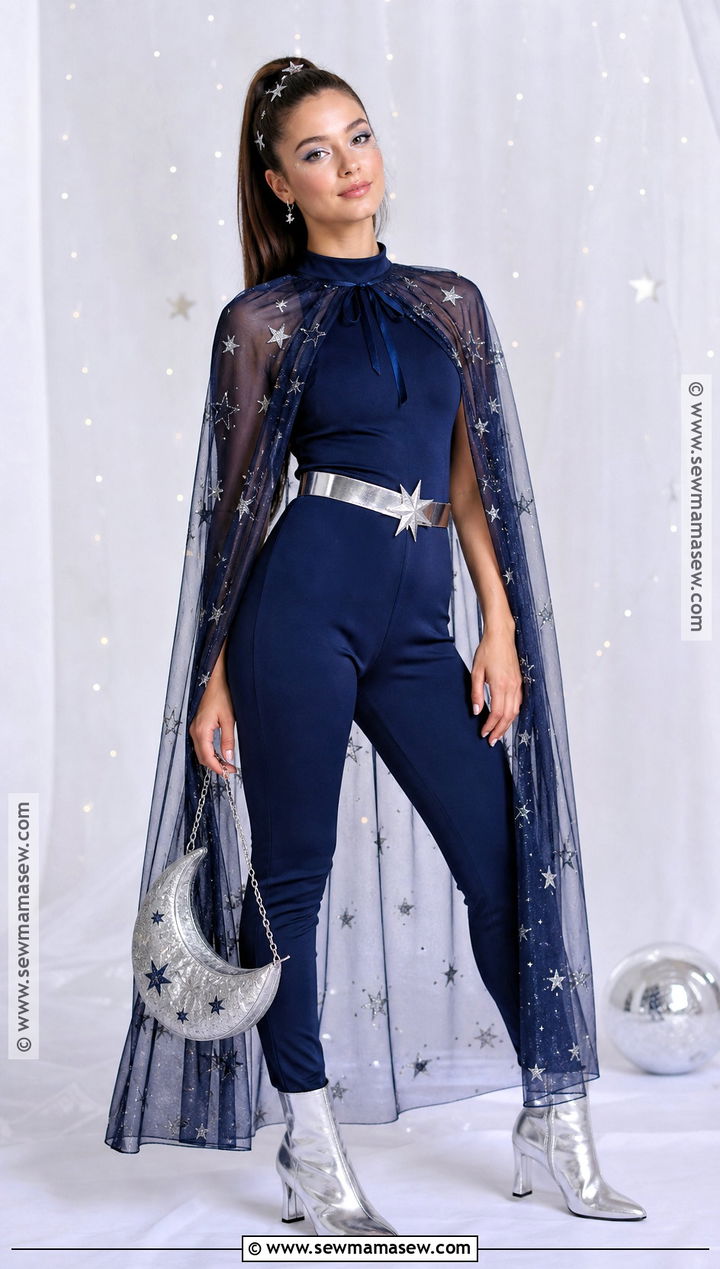 Celestial Costume With Star Cape - 30 aesthetic costumes