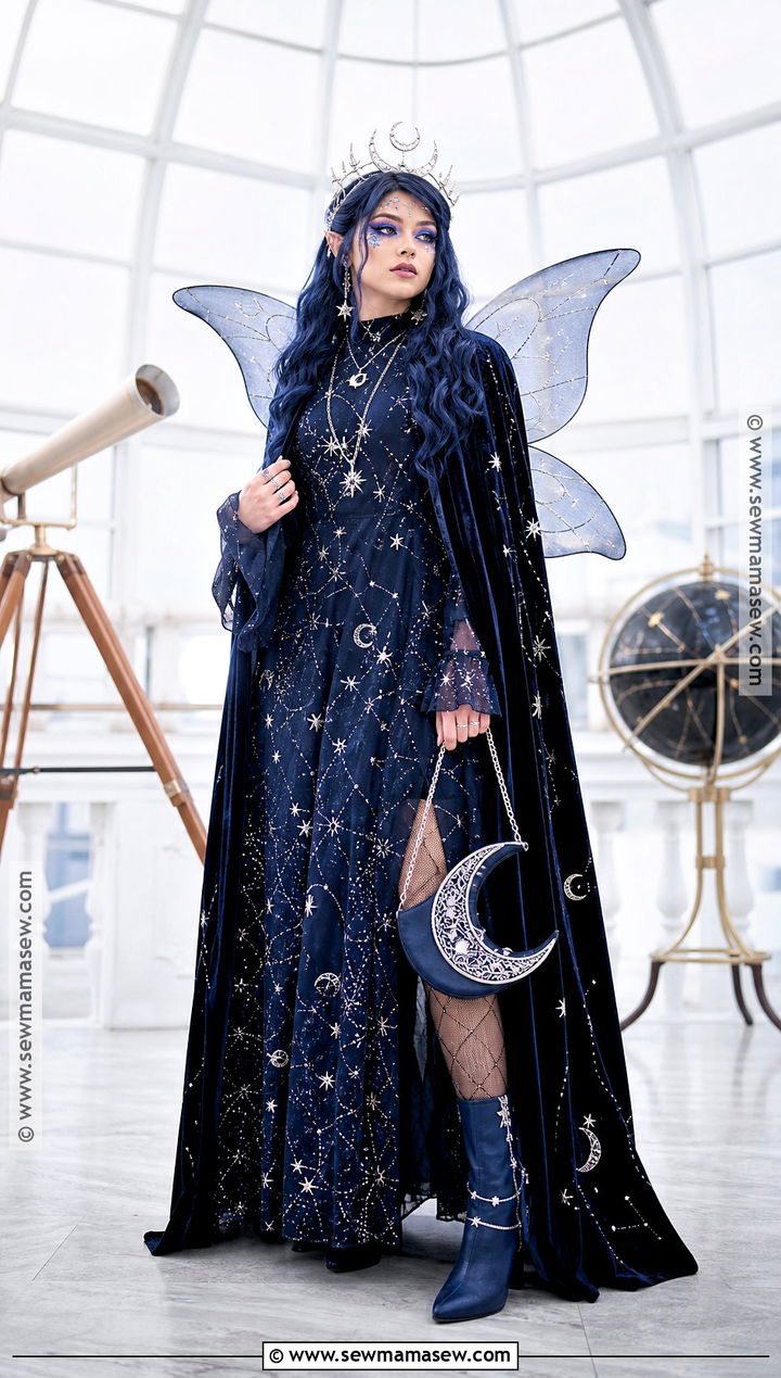 Celestial Dark Fairy Costume - 30 Dark Fairy Halloween Costumes