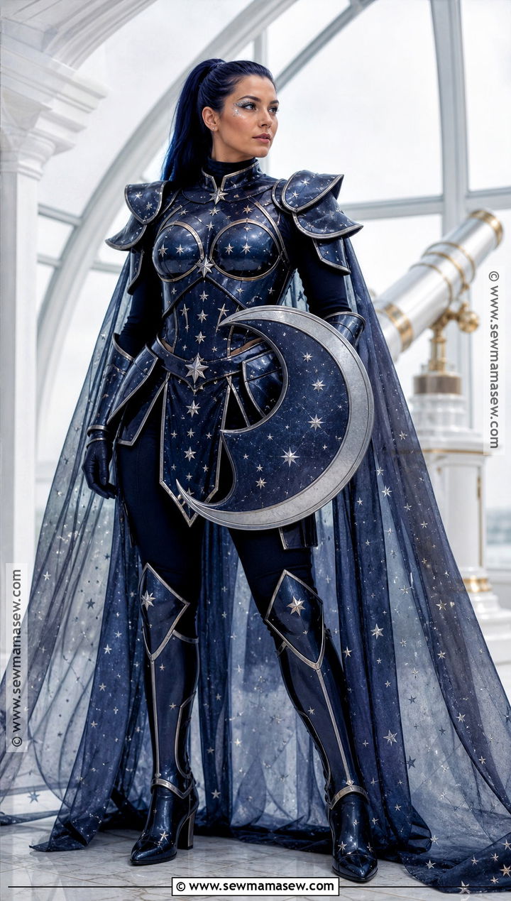 Celestial Female Knight Costume - 30 female knight costume ideas