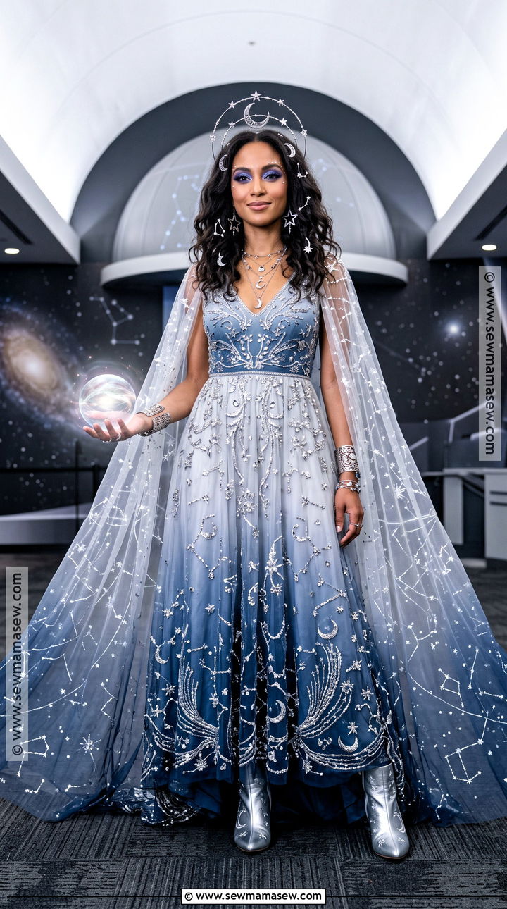 Celestial Goddess Costume - 35 Goddess Halloween Costume Ideas