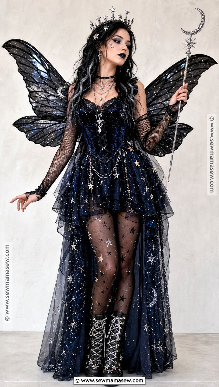 Celestial Gothic Fairy Costume - 30 Gothic Fairy Costume Ideas