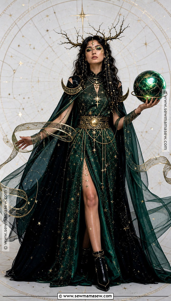 Celestial Lady Loki Cosplay With Star Cape - 30 lady loki cosplay ideas