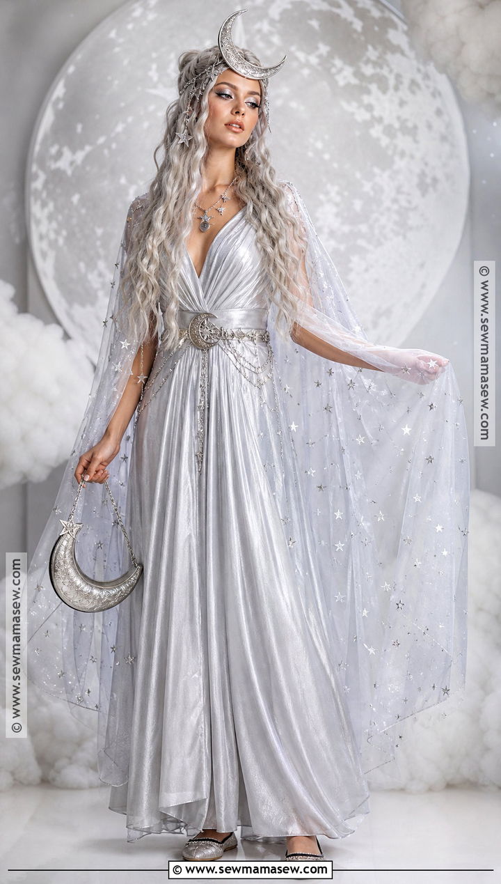 Celestial Moon Goddess Costume - 30 best halloween costumes for women