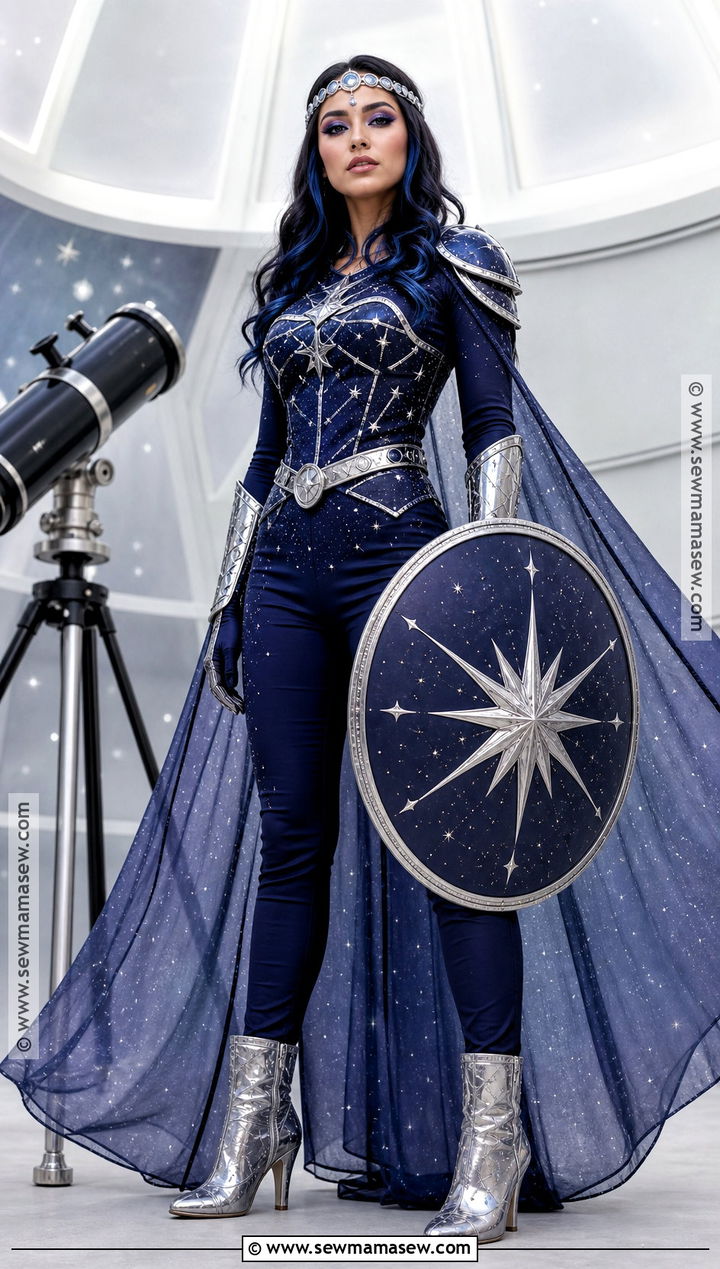 Celestial Star Knight Costume - 35 Knight Costume Ideas for Women
