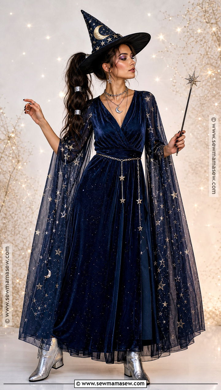 Celestial Star Witch Costume - 40 witch costumes for women