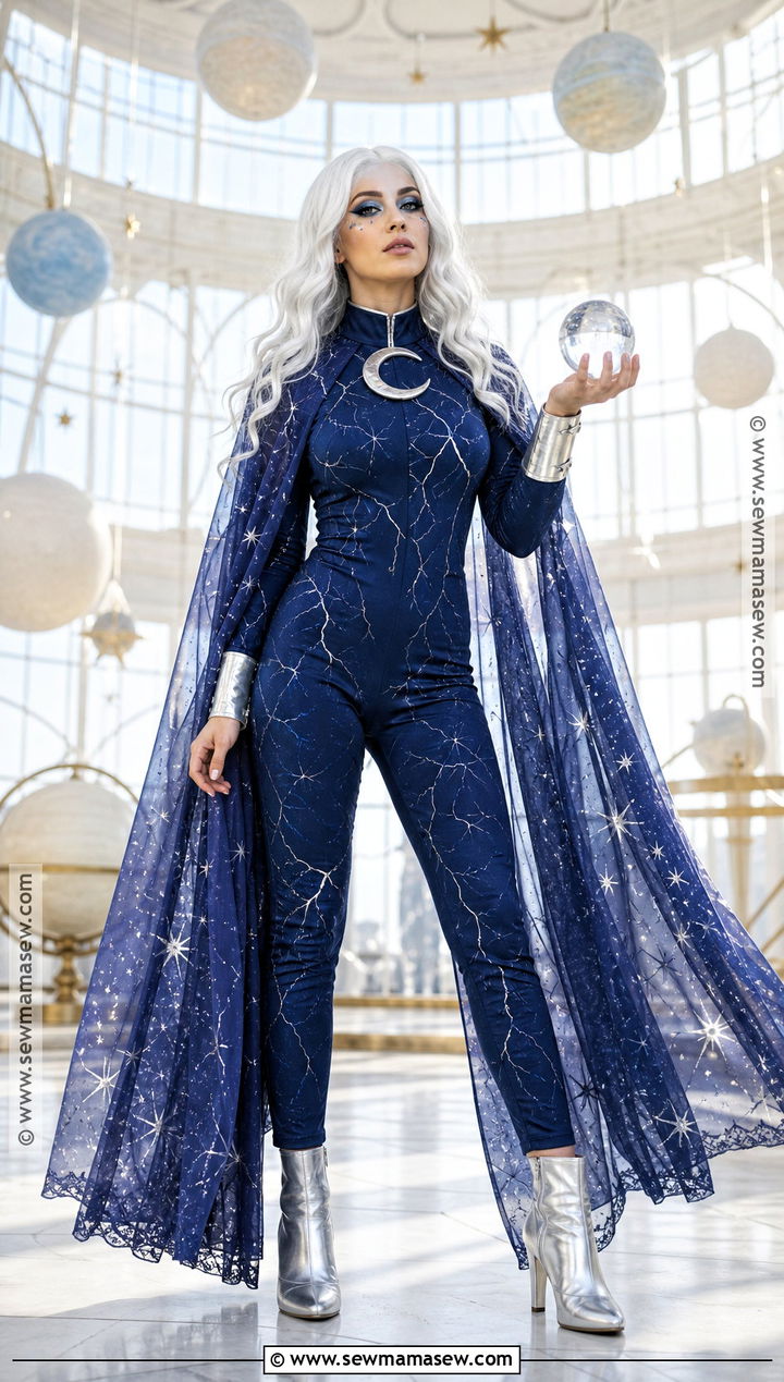 Celestial Storm Cosplay With Star Cape - 30 storm cosplay ideas