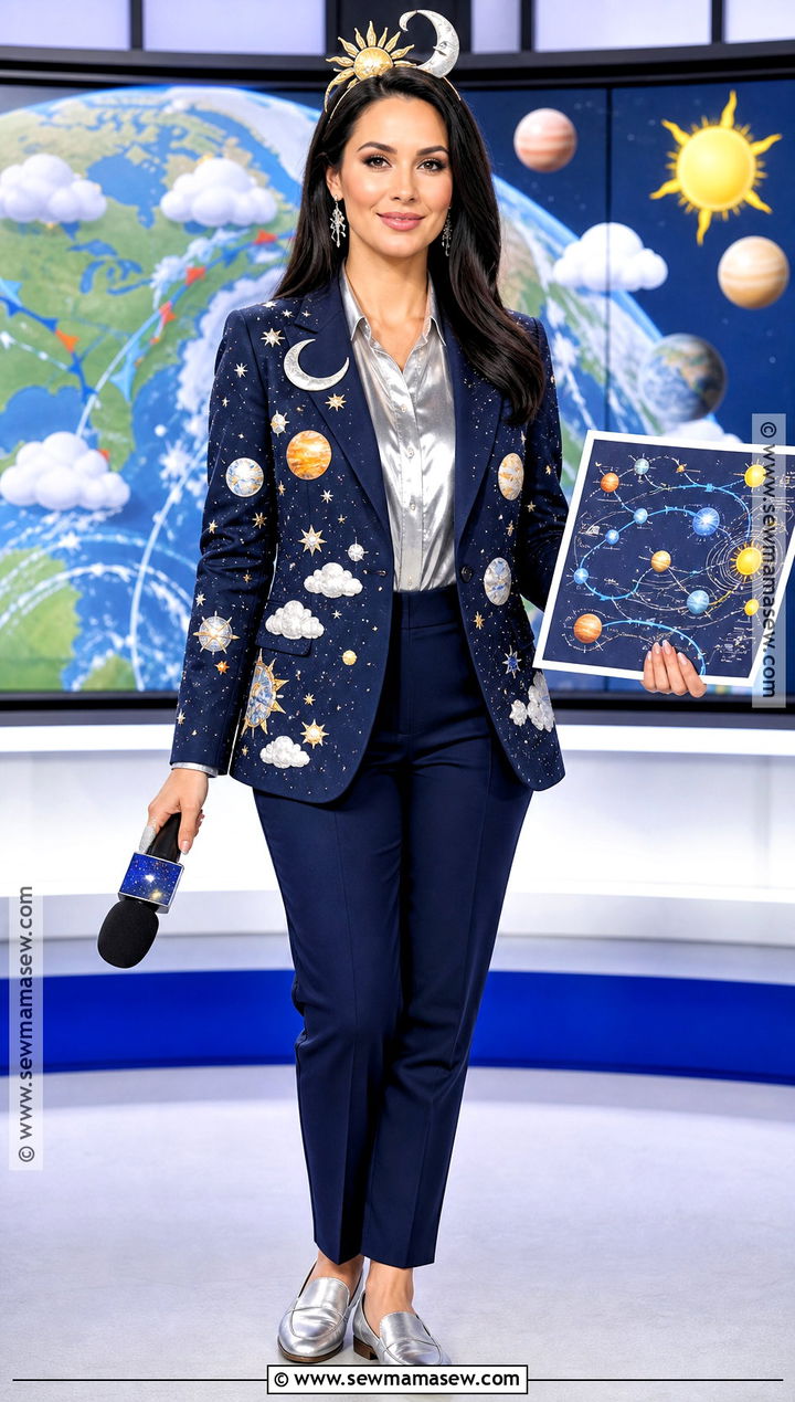 Celestial Weather Reporter Costume - 40 non basic halloween costumes