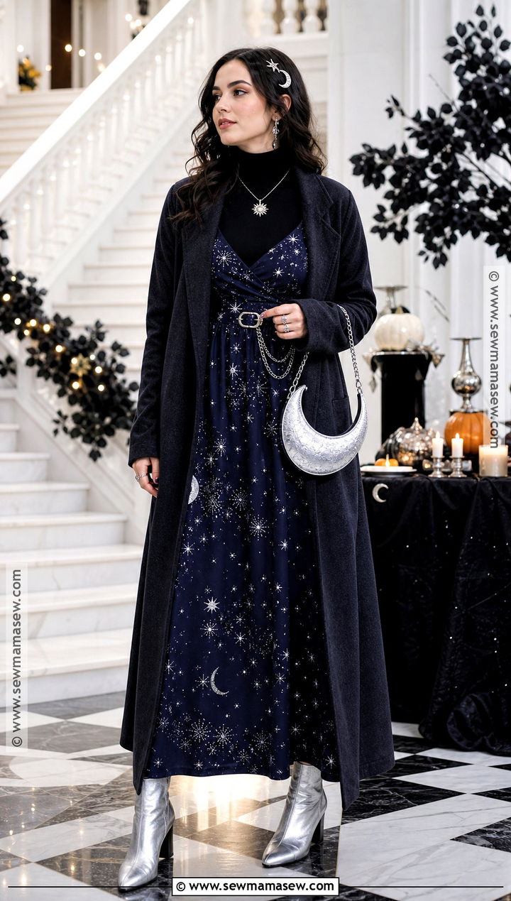 Celestial Witch Halloween Outfit - 30 Halloween Aesthetic Outfits