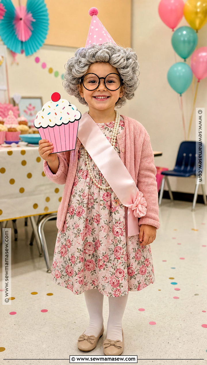 Centenarian Birthday Old Lady Costume - 30 old lady costume ideas for kids