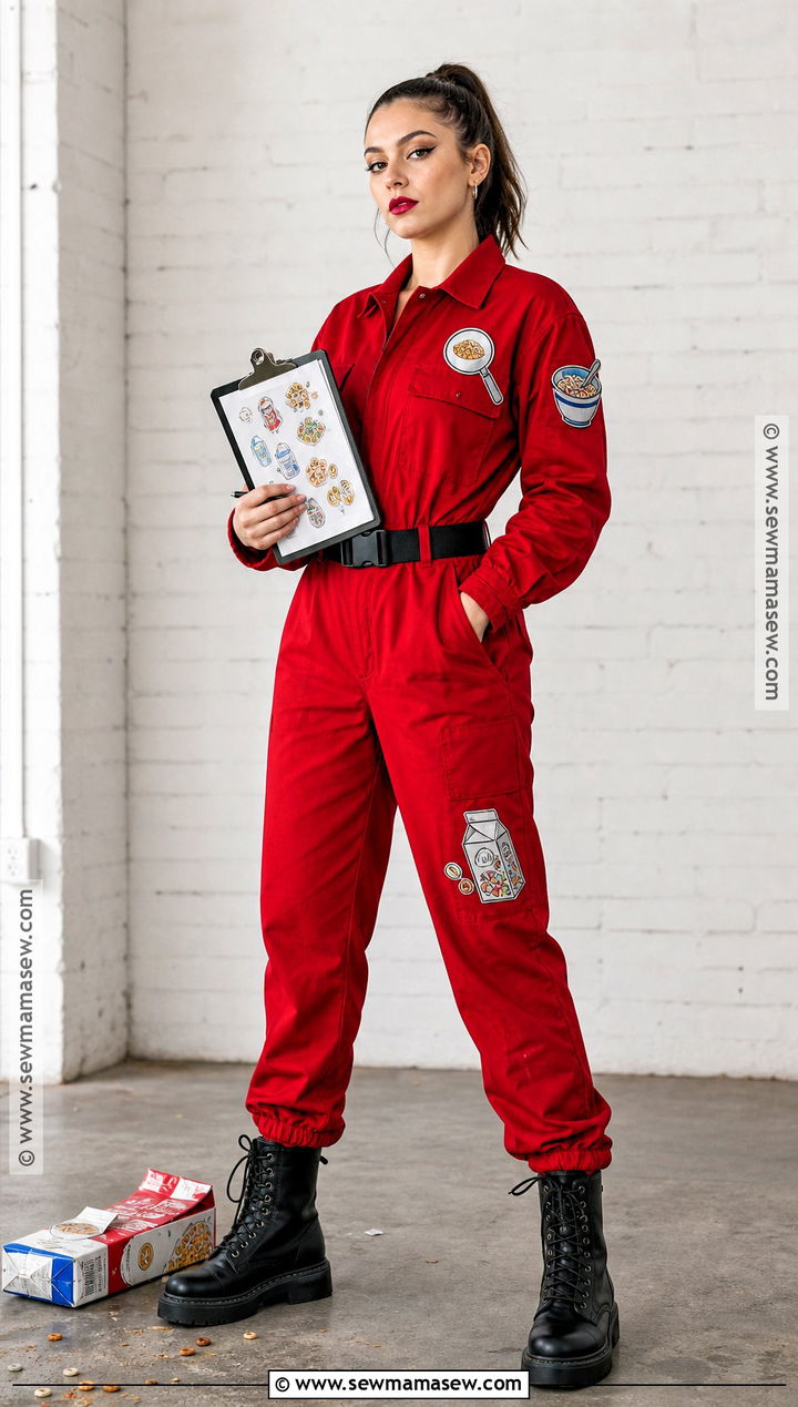 Cereal Killer Costume With Red Jumpsuit - 35 cereal killer costume ideas