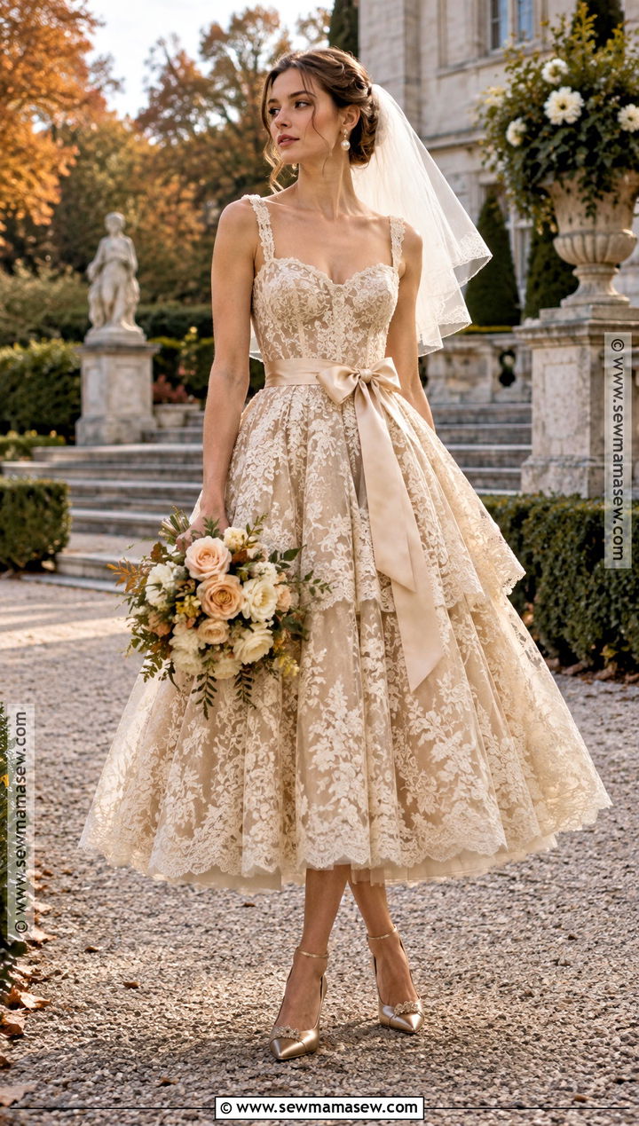 Champagne Lace Fall 1993 Valentino Wedding Dress - 15 Fall 1993 Valentino Wedding Dress Ideas