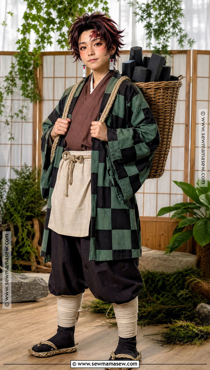Charcoal Seller Tanjiro Cosplay - 40 tanjiro cosplay ideas