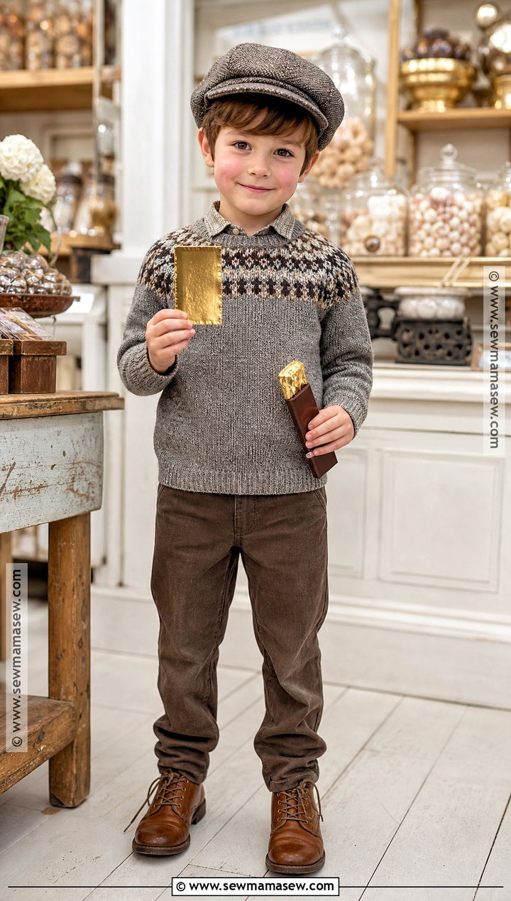 Charlie Bucket Book Character Costume - 30 favorite book character dress up ideas