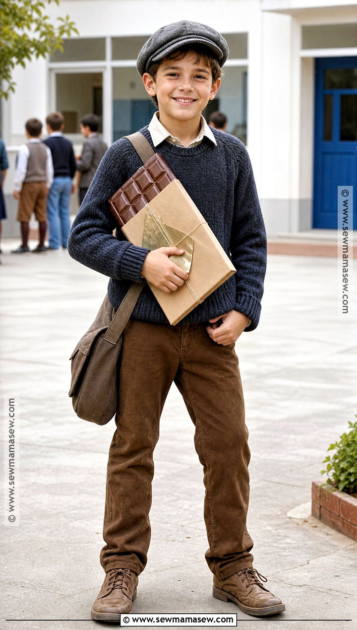 Charlie Bucket Book Parade Costume - 30 book parade costumes