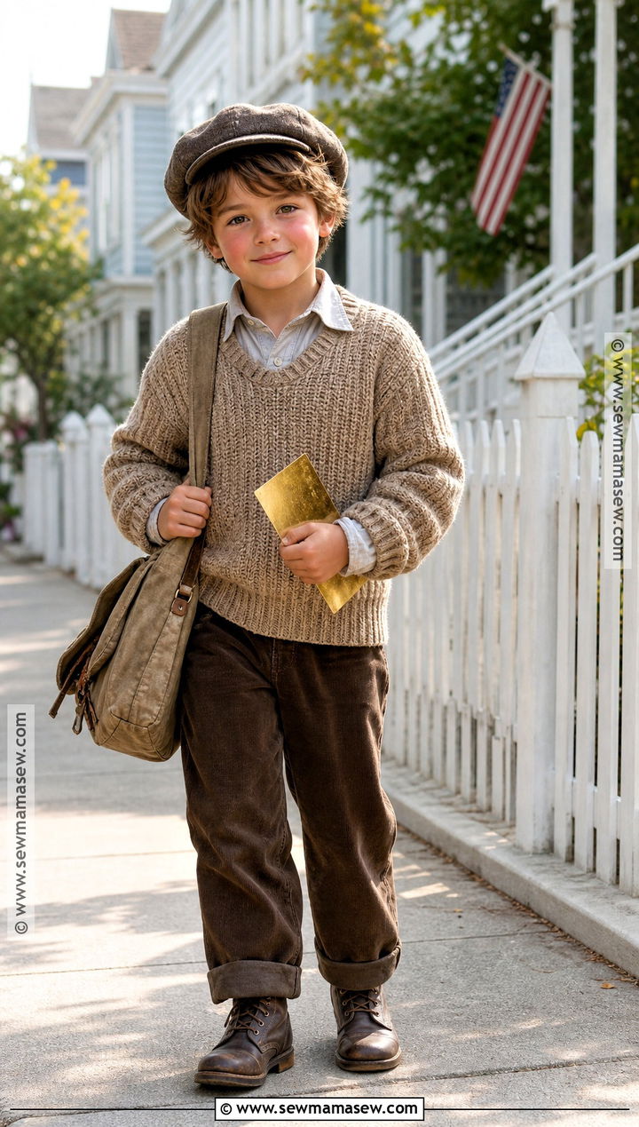 Charlie Bucket Costume - 35 kids book character costumes