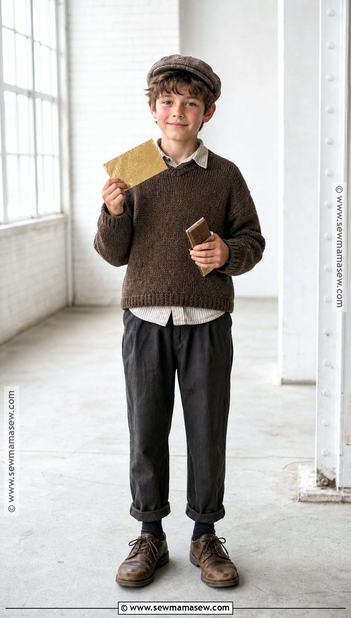 Charlie Bucket Costume - 35 book characters costumes