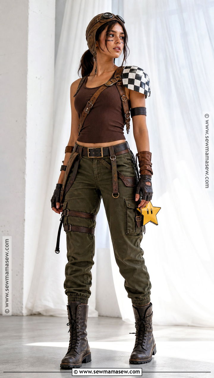 Checkered Renegade Raider Costume - 30 Renegade Raider Costume Ideas