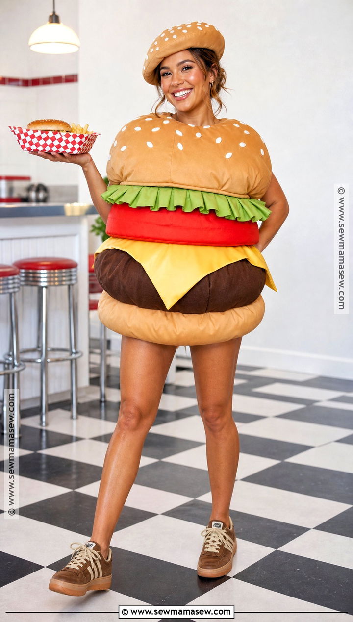 Cheeseburger Costume - 30 Food Costume Ideas