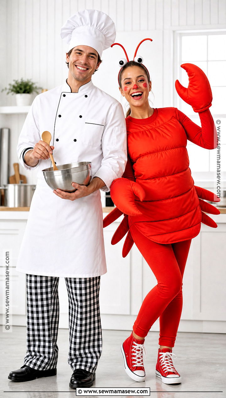 Chef And Lobster Friend Costume - 40 costume ideas for 2 for friends