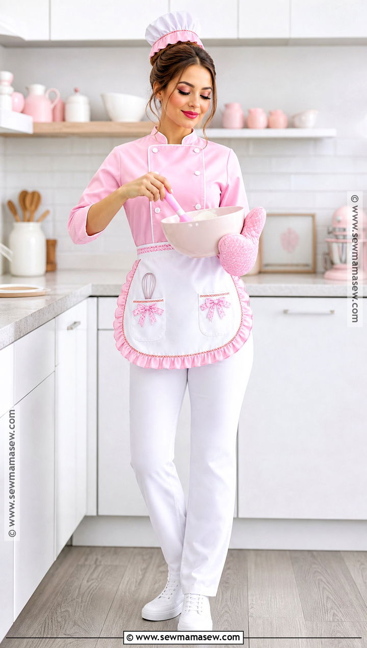 Chef Barbie Costume - 30 barbie halloween costume ideas