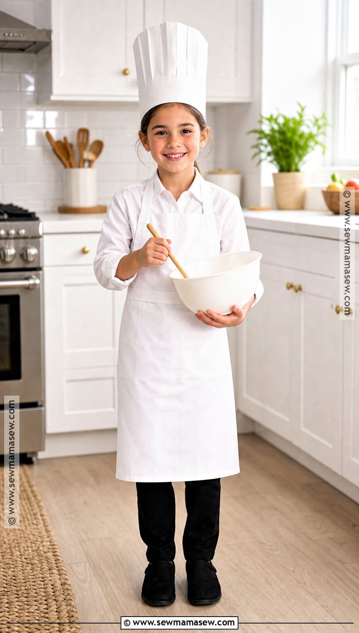 Chef Costume With Apron And Hat - 30 last minute costume ideas for kids