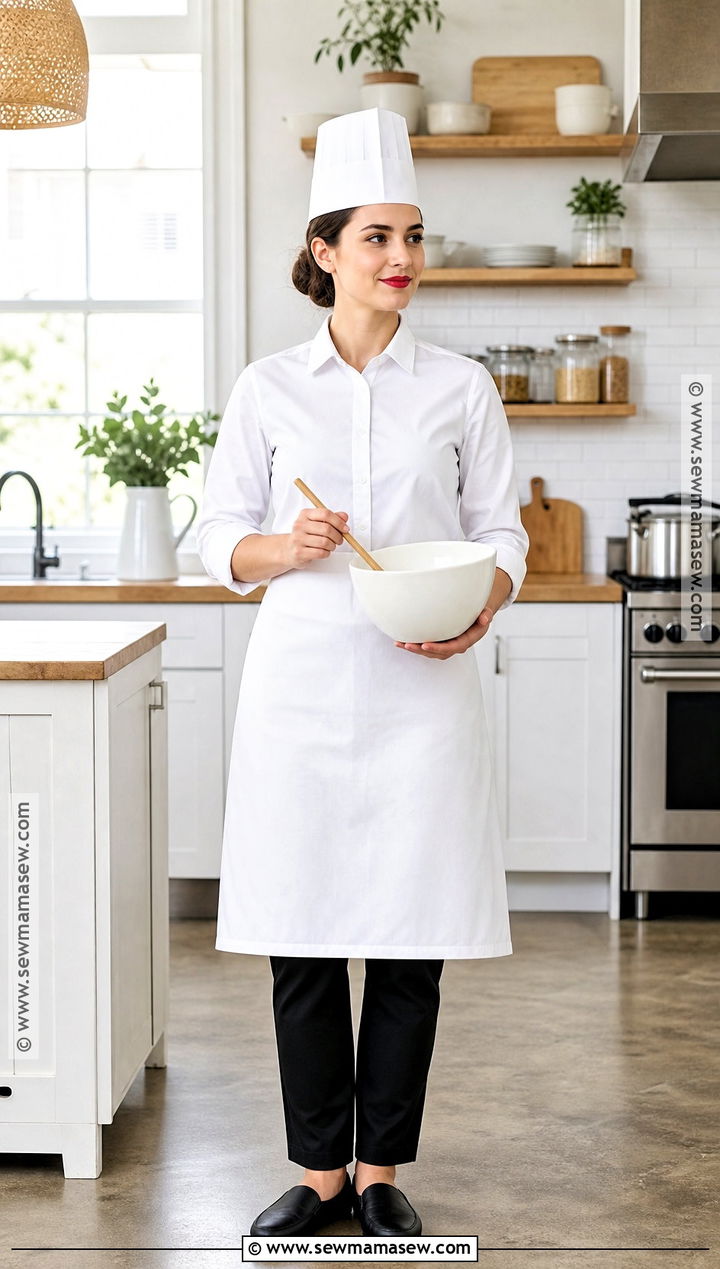 Chef Costume With White Shirt - 30 costume ideas last minute