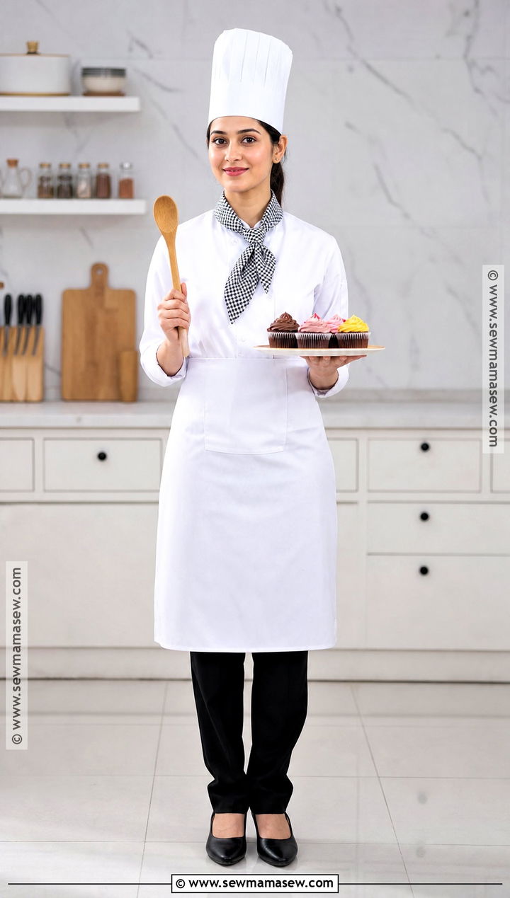 Chef Costume With White Shirt - 50 easy halloween costumes for women