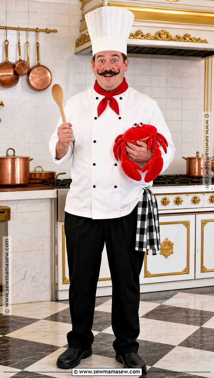 Chef Louis Little Mermaid Costume - 40 little mermaid costume ideas