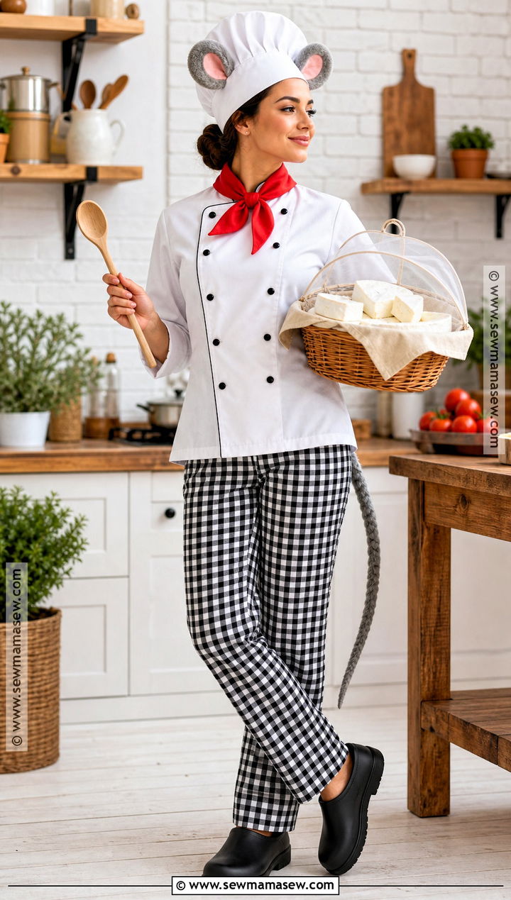 Chef Mouse Costume - 30 mouse costume ideas for women