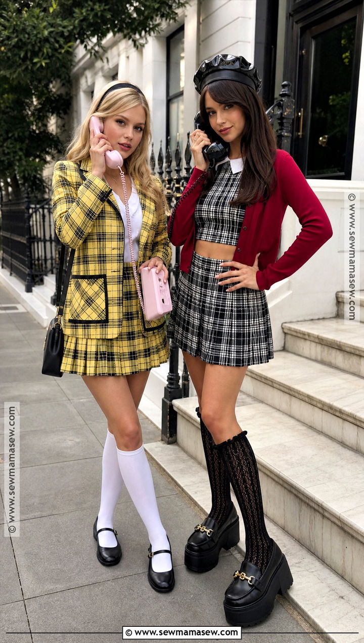 Cher And Dionne Costume - 30 duo halloween costumes blonde brunette