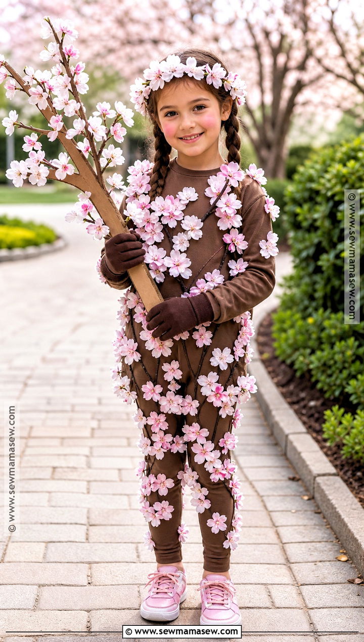 Cherry Blossom Flower Costume For Kids - 30 flower costume ideas for kids