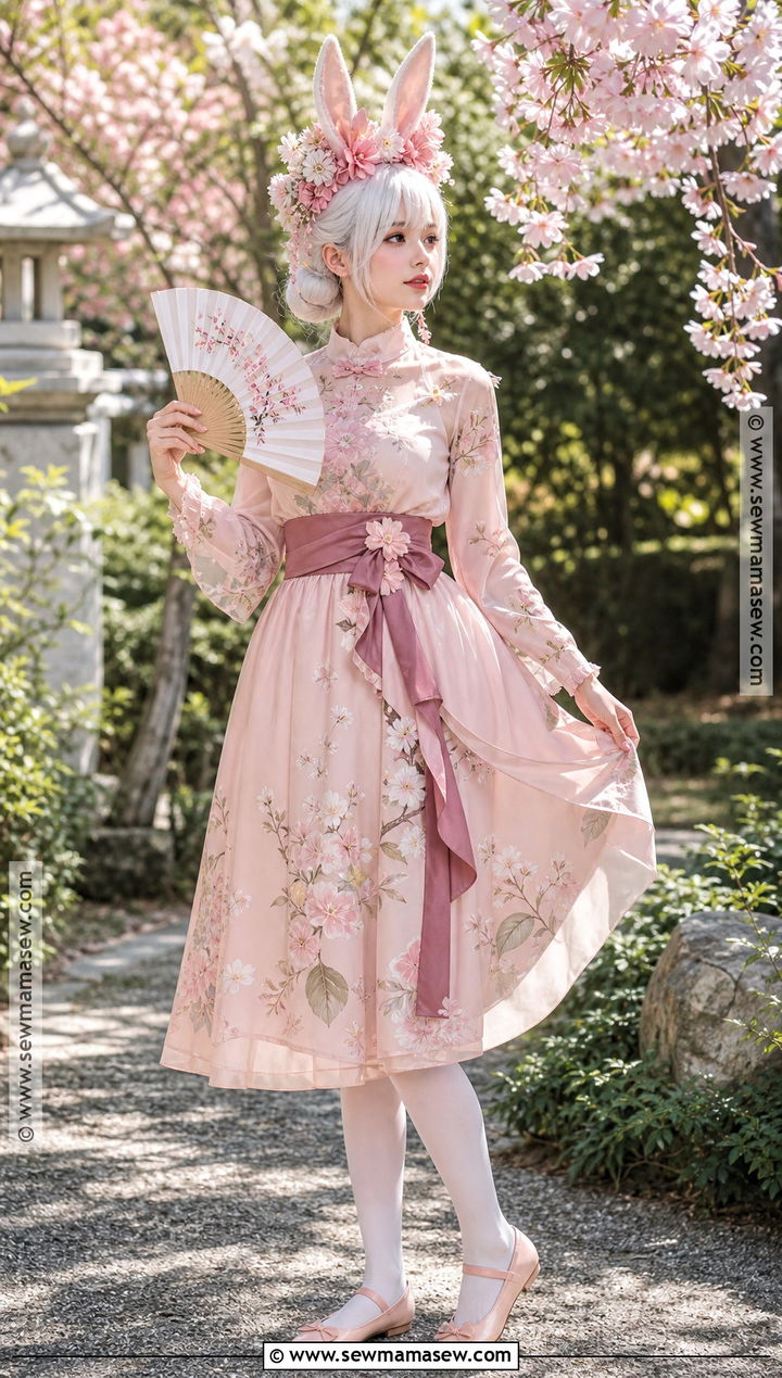 Cherry Blossom My Melody Cosplay - 35 my melody cosplay ideas