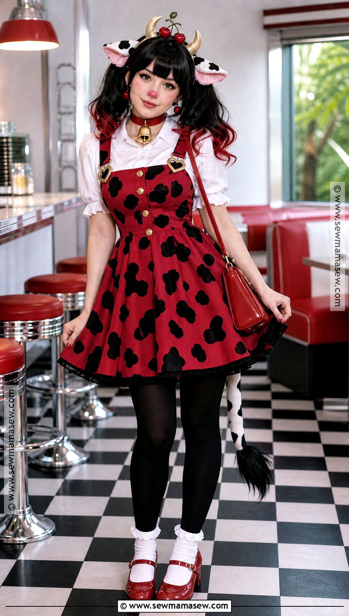 Cherry Cow Cosplay - 30 cow cosplay ideas