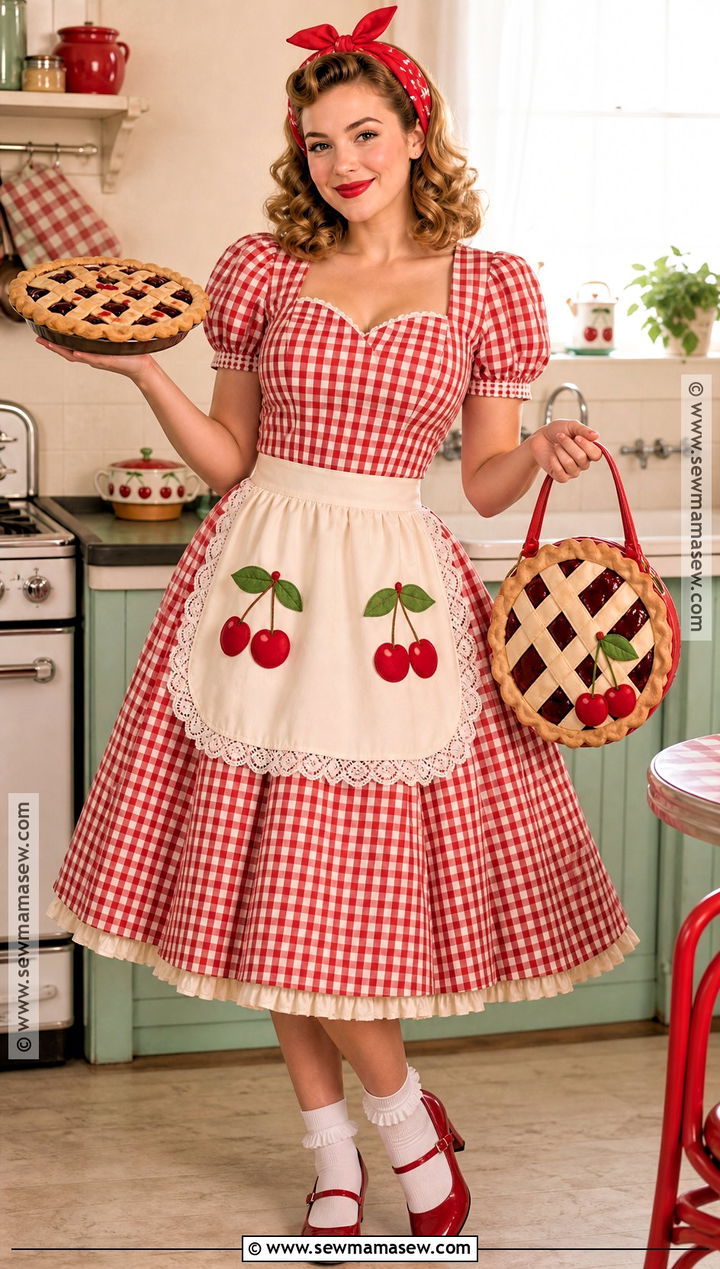 Cherry Pie Baker Costume - 30 cute unique halloween costumes