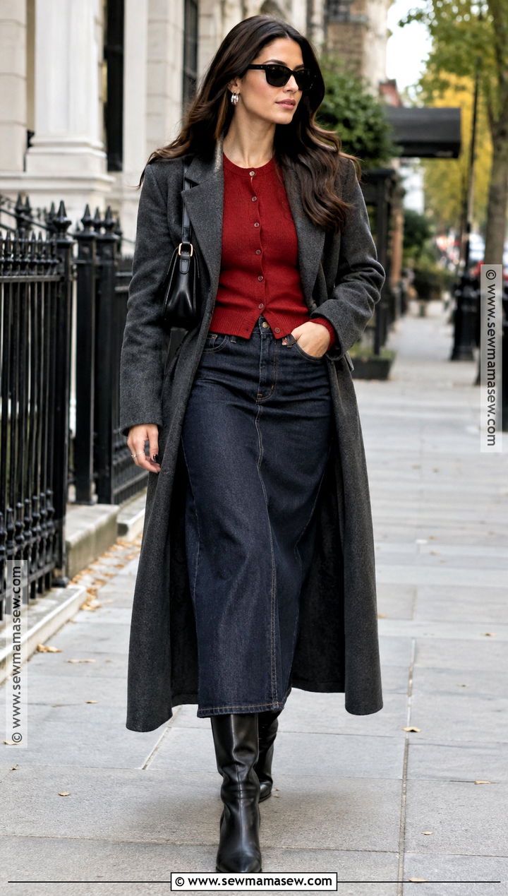 Cherry Red Fall Outfit - 15 fall 2026 colors fashion ideas
