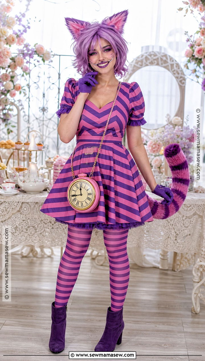 Cheshire Cat Pink Dress Costume - 30 pink dress costume ideas