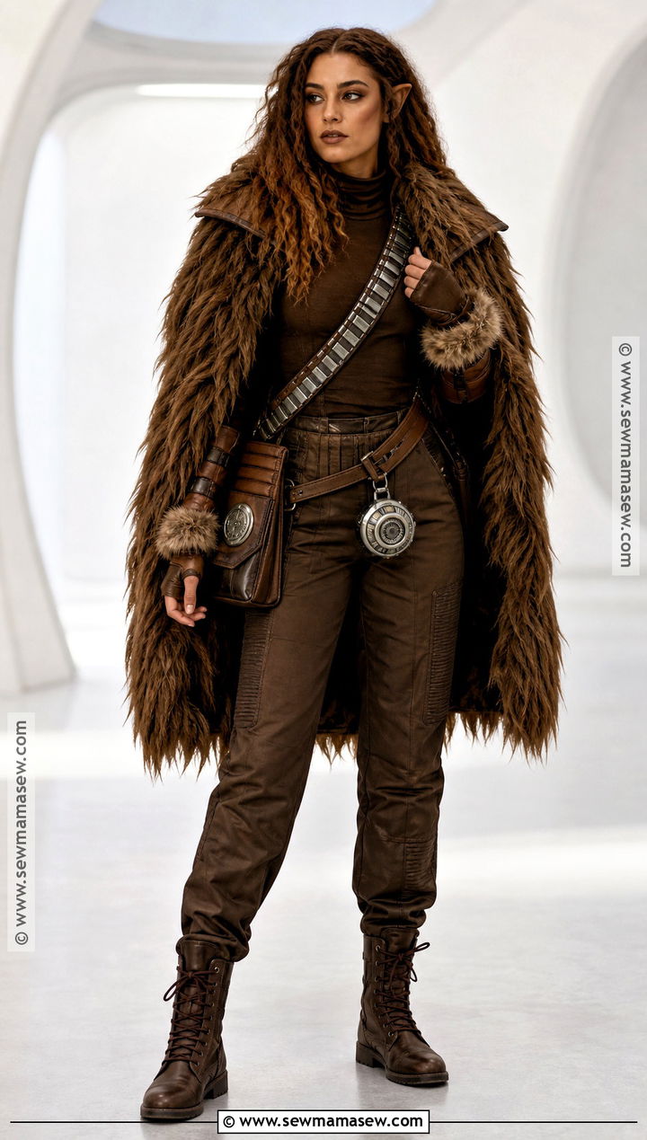 Chewbacca Costume With Fur Cape - 30 chewbacca costume ideas for women